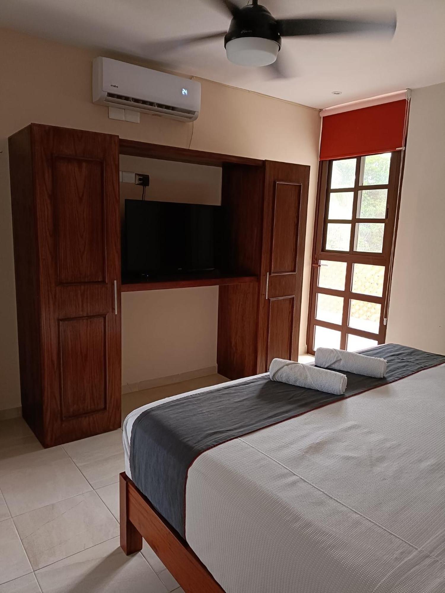 Hotel Beach Don Gonzalo Celestun Bagian luar foto
